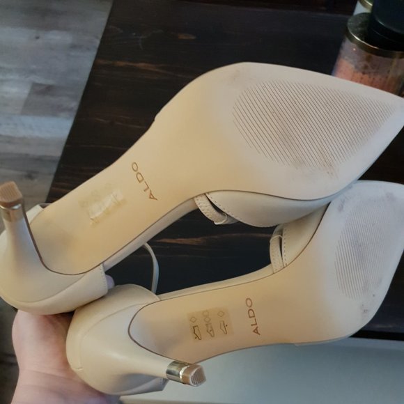 NWT Aldo leather high heels - Picture 5 of 6